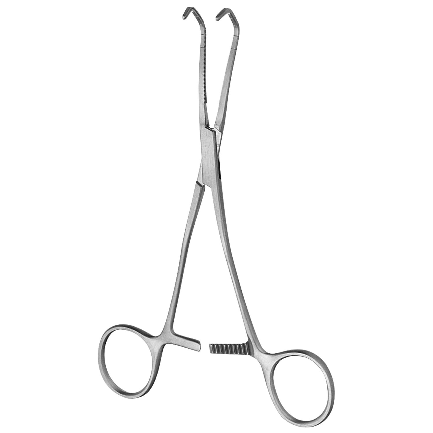 Cooley Anastomosis Clamp Modified, 30 Degree Side Angled Jaws, 6 1/2" (16.5 Cm)